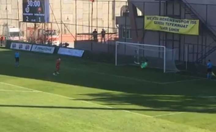 Ziraat Türkiye kupası 3. Tur mücadelesinde 1. Lig takımlarından Menemen