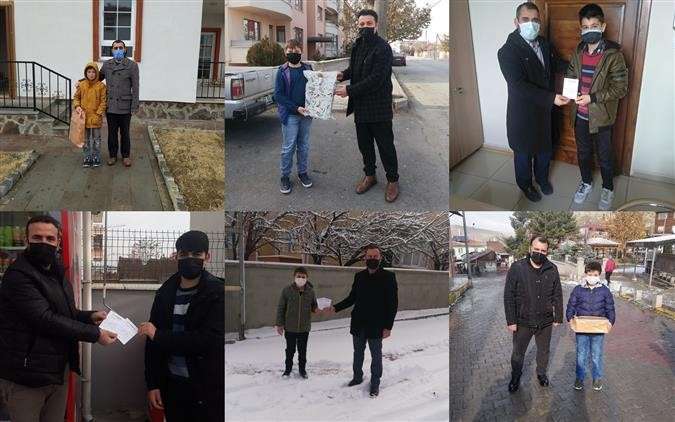 Recep Demir Erkek Kur’an Kursu öğreticileri, il ve ilçelerdeki öğrencilere