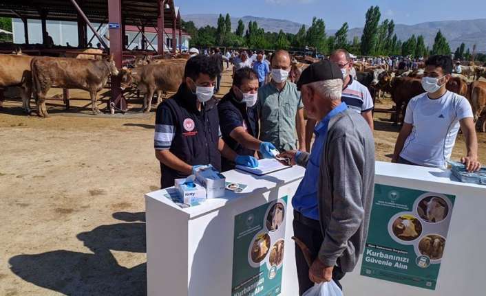 Erzincan İl Tarım ve Orman Müdürlüğü ekiplerince yaklaşan Kurban Bayramı