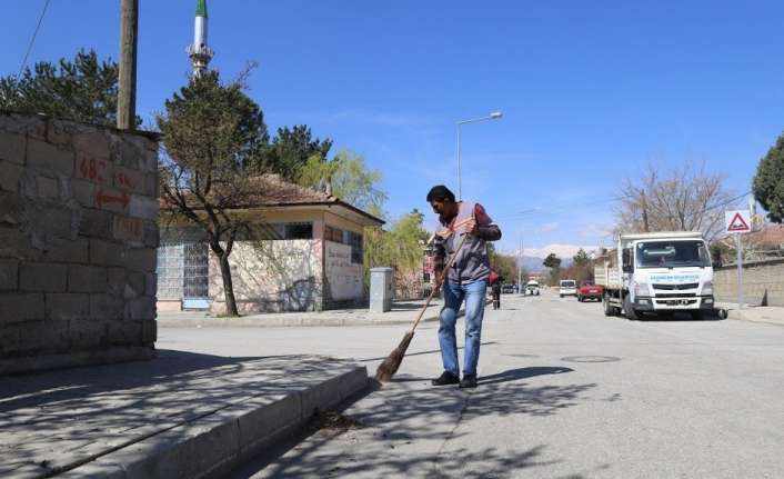 Erzincan’da genel temizlik çalışmaları devam ediyor.