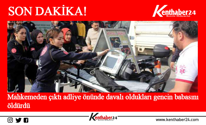 Erzincan Adliyesinde görülen duruşma sonrası, belediyede güvenlik görevlisi olarak çalışan