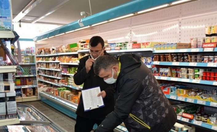 Erzincan’ın Tercan ilçesinde İlçe Tarım ve Orman Müdürlüğü gıda kontrol
