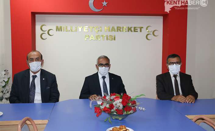 Milliyetçi Hareket Partisi Erzincan İl Başkanı Salih Aksu Parti il