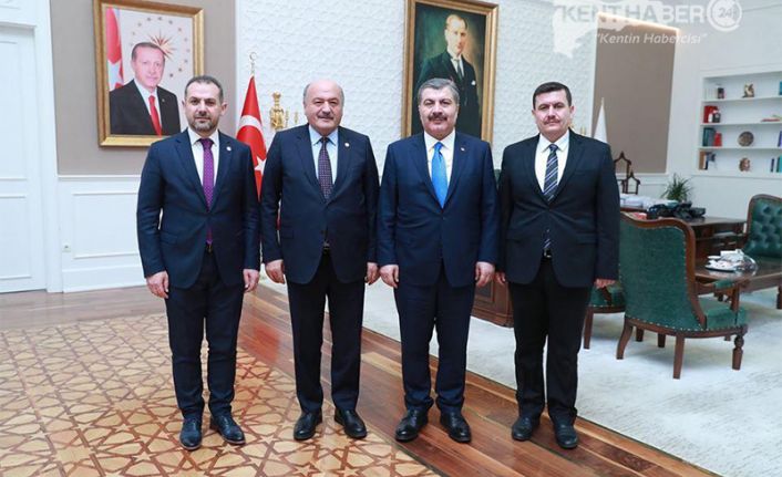 AK Parti Erzincan Milletvekilleri Süleyman Karaman ve Burhan Çakır, Erzincan