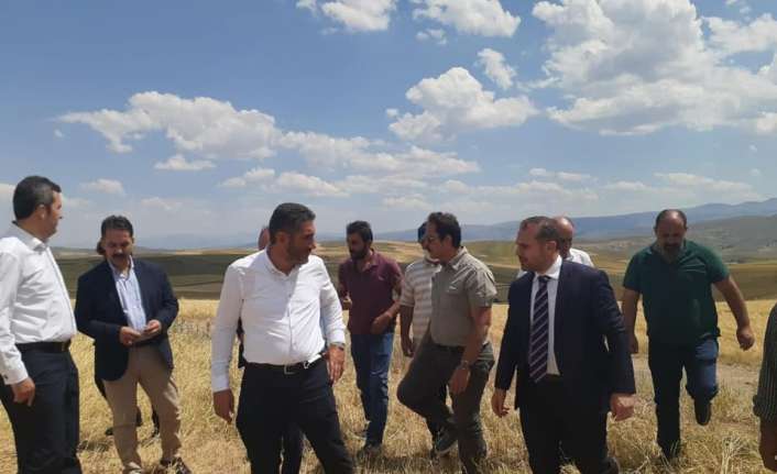 AK Parti Erzincan Milletvekili Burhan Çakır, Çayırlı ilçesinde meydana gelen