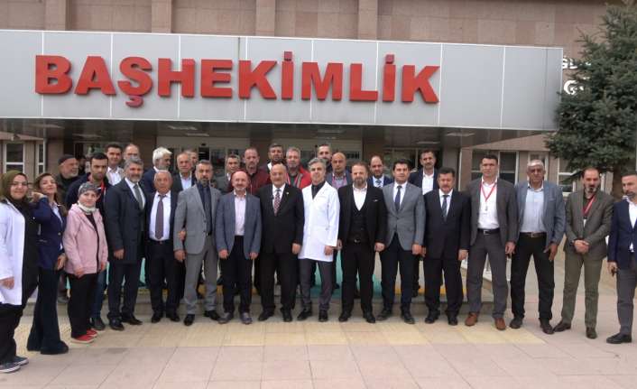 AK Parti Erzincan Milletvekili Süleyman Karaman, Merkez İlçe Başkanı Hakan