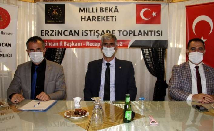 Milli Beka Hareketi Erzincan İl Başkanlığı tarafından geniş katılımlı istişare