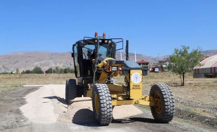 MİMAR SİNAN MAHALLESİNDE YOL ÇALIŞMASI