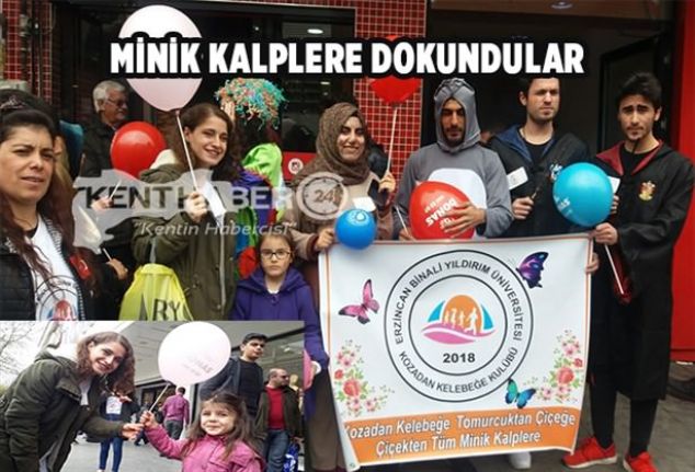 Erzincan Binali Yıldırım Üniversitesi Kozadan Kelebeğe kulübü Kozadan Kelebeğe, Tomurcuktan