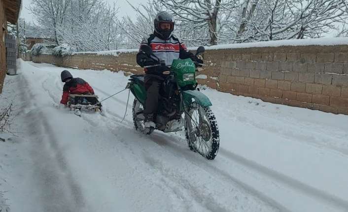 Erzincan’da kar ve yarıyıl