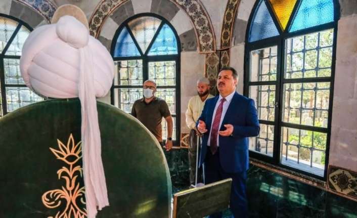 Erzincan Müftüsü Burhan Çakır, Erzincan’ın manevi değerlerinden Terzi Baba Hazretlerinin