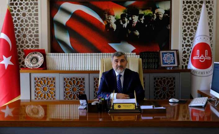 Erzincan İl Müftüsü Muharrem Gül, Berat Kandilinde yapılacak dualarda depremzedelere,
