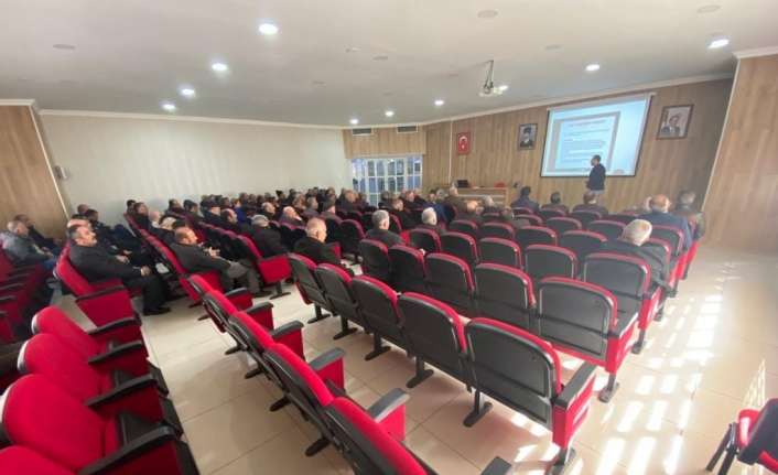 Erzincan’da muhtarlara yönelik “Çevre ve İklim Değişikliği Farkındalık” kursu verildi.