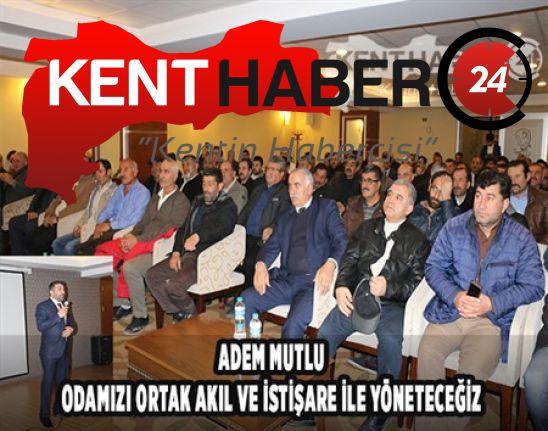 Erzincan Ziraat Odası Genel Kurula Gidiyor. Dört yılda bir yapılan