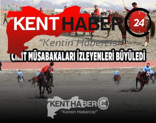 Erzincan'ın düşman işgalinden kurtuluşunun 101. yılı etkinlikleri kapsamında düzenlenen cirit