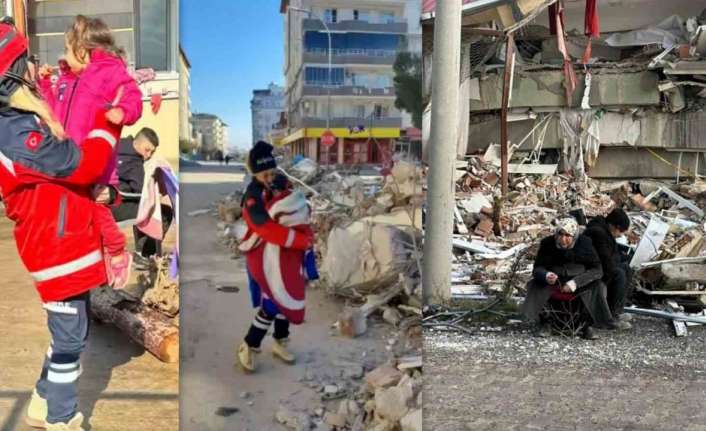 Türkiye’de 11 ilde yıkıma neden Kahramanmaraş merkezli depremlerin ardından bölgeye