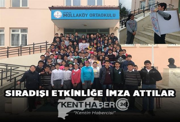Erzincan Cumhuriyet Ortaokulu Kütüphanecilik Kulübü öğrencileri kulüp rehber öğretmeni Hamiyet