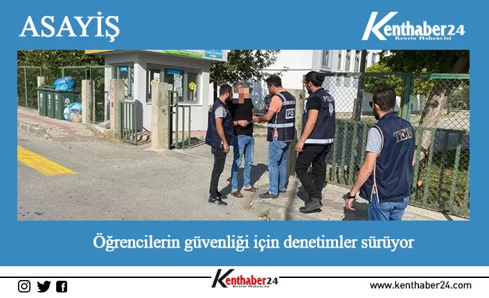 Erzincan’da polis ekipleri tarafından eğitim ve öğretimin güvenli bir ortamda