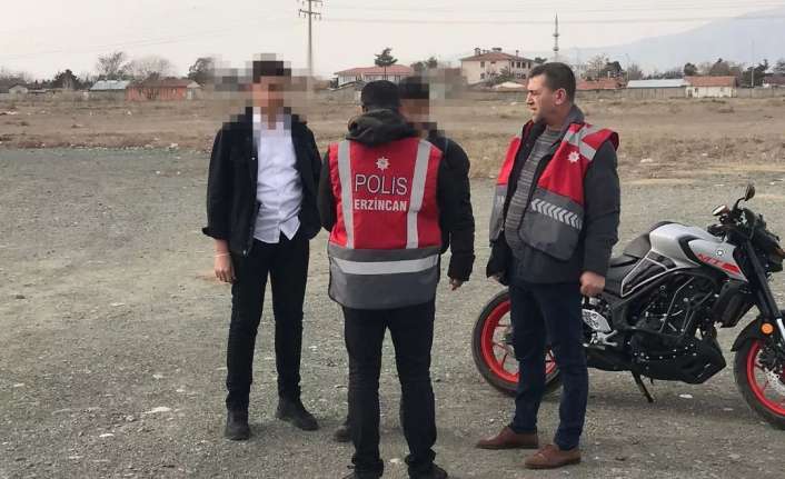 Erzincan’da polis ekipleri tarafından