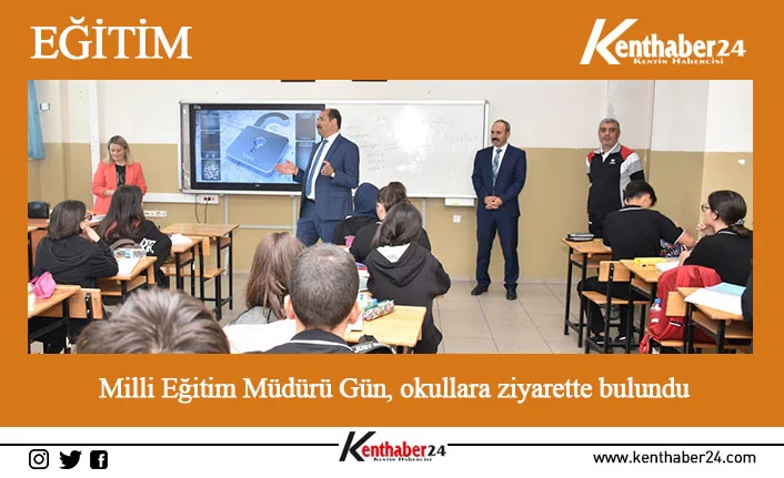Erzincan İl Milli Eğitim Müdürü Aziz Gün, 2022-2023 eğitim-öğretim yılının