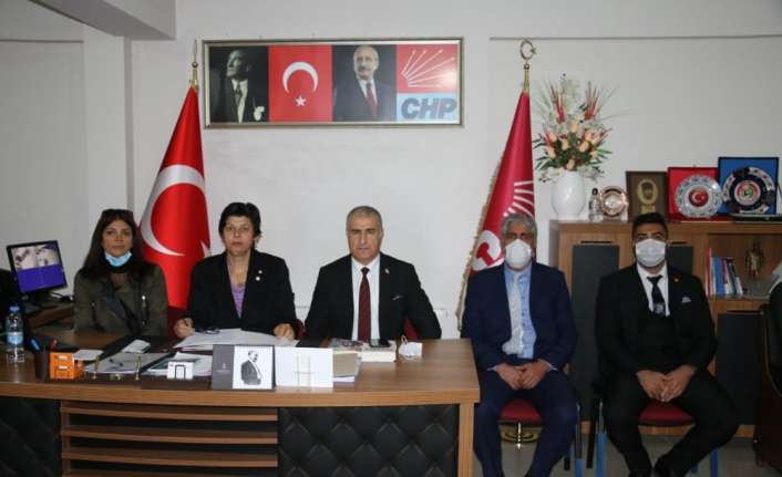 Erzincan il ve ilçelerde kadın kolları teşkilatlanmalarının tamamlanması için gelen