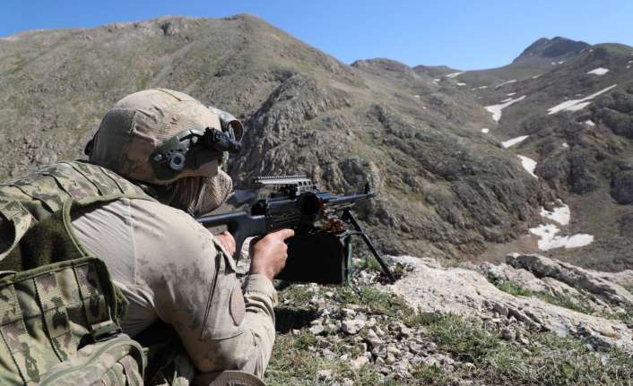 Kuzey Irak’tan Türkiye sınırlarına yönelik gerçekleştirilen terör eylemlerine katılan PKK’lı