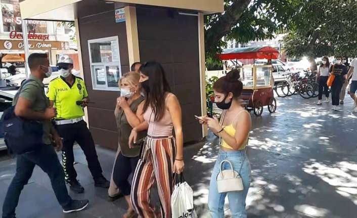 Erzincan’da yeni tip korona virüs (Covid-19) önlemleri kapsamında şehrin kalabalık