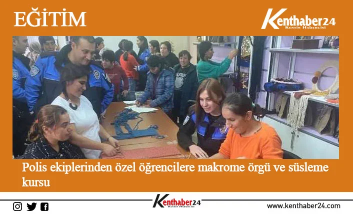 Toplum Destekli Polislik Şube Müdürlüğü ekiplerince "ÇOGEP Bir Yürek Bir
