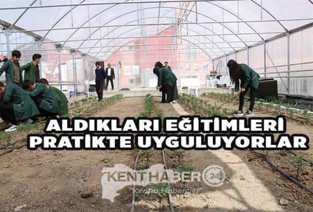 Erzincan Gül Celal Toraman Mesleki ve Teknik Anadolu Lisesi tarım