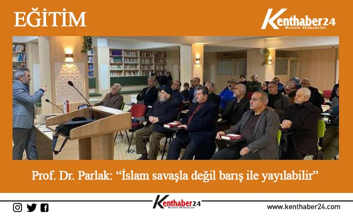 Türkiye Yazarlar Birliği Erzincan Şubesi’nin kültürel faaliyetleri çerçevesinde Prof. Dr.