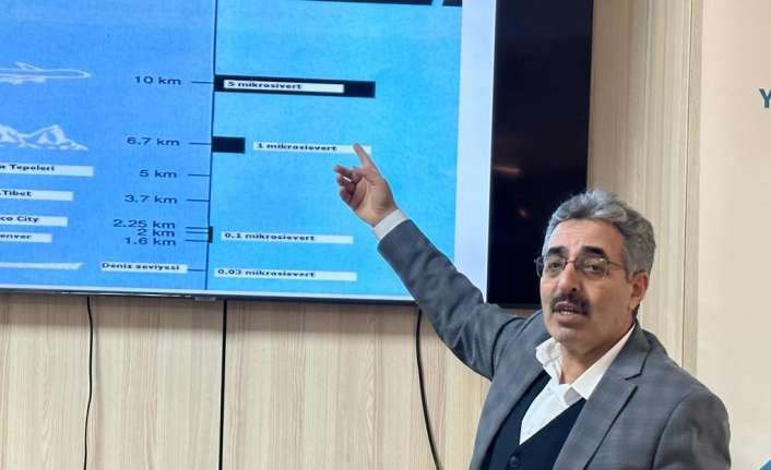 Türkiye Yazarlar Birliği (TYB) Erzincan Şubesinin programına konuk olan Öğretim