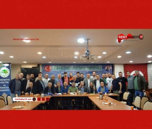 İstanbul’da yaşayan Refahiyelilerin dayanışmasını ve bir araya gelmesini sağlayan Refahiye