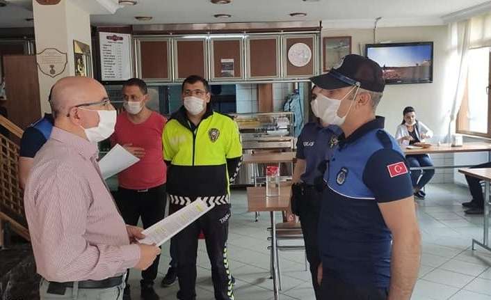 Erzincan’ın Kemaliye ilçesinde normalleşme adımlarının ardından denetimlere devam ediliyor. Son