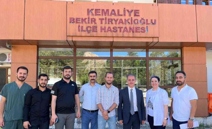 Erzincan İl Sağlık Müdürü Dr. Cihan Tekin, Kemaliye İlçe Devlet