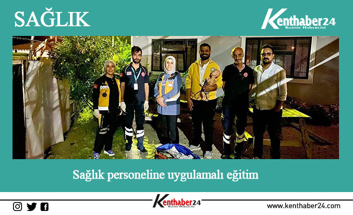 Erzincan’da İl Ambulans Servisi Başhekimliğine bağlı istasyonlarda görev yapan sağlık