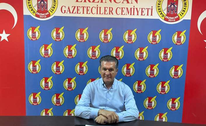 Erzincan Gazeteciler Cemiyetini ziyaret ederek KKTC ile BM Barış Gücü