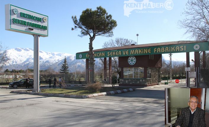 Erzurum ve Erzincan Şeker Fabrikası Genel Müdürü Necati Karavaizoğlu yaptığı