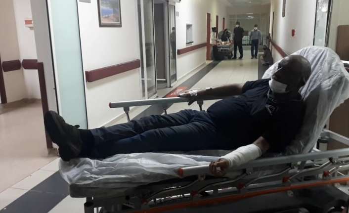 ŞEKER FABRİKASINDA BUHAR KAZANI PATLADI: 2 YARALI