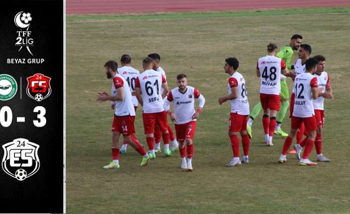 TFF 2. Lig Beyaz gurup 34. Hafta mücadelesinde küme düşmesi