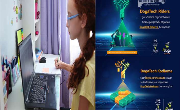 İTÜ ETA Vakfı Doğa Koleji, iki farklı seviye için kodlama