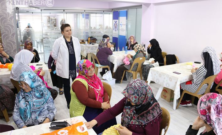 Erzincan Belediyesi tarafından gerçekleştirilen Meslek Edindirme Kursları (ERMEK) yoğun ilgi