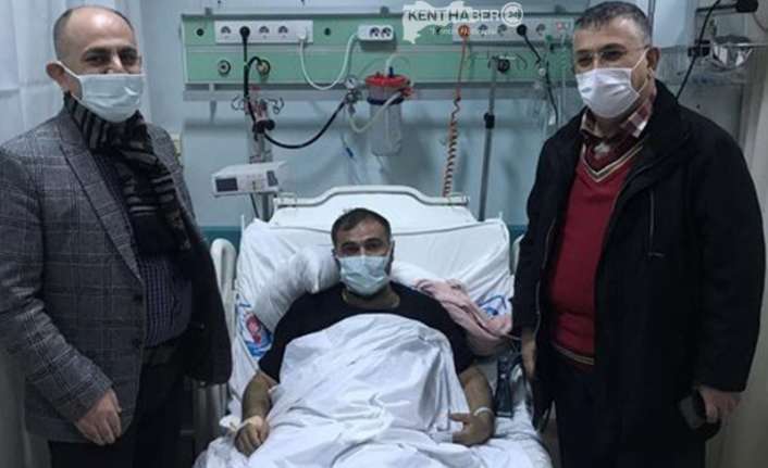 T.C. İletişim Başkanlığı Erzincan Bölge Müdürlüğü personellerinden Mustafa Sevilir, rahatsızlığından