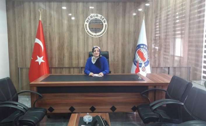 Memur-Sen Erzincan Kadın Komisyonu Başkanı Letafet Demir, 25 Kasım Kadına