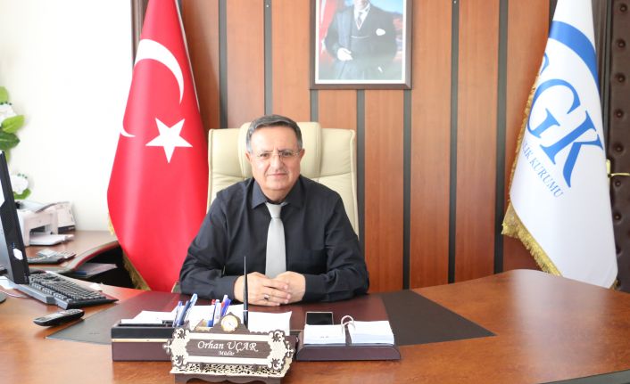 Erzincan Sosyal Güvenlik Kurumu İl Müdürü Orhan Uçar, korona virüs