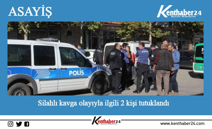 Silahlı kavga olayıyla ilgili 2 kişi tutuklandı Erzincan’da bir kişinin bacağından pompalı tüfekle vurulması olayıyla ilgili baba