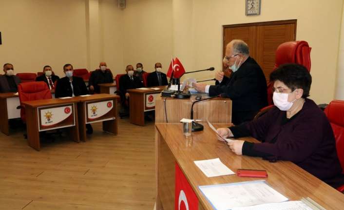 Erzincan İl Genel Meclisi şubat ayı toplantıları Meclis Başkanı Bekir