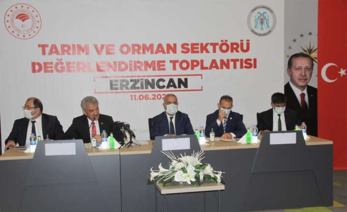 Erzincan’da, Tarım ve Orman Bakan Yardımcısı Mehmet Hadi Tunç başkanlığında
