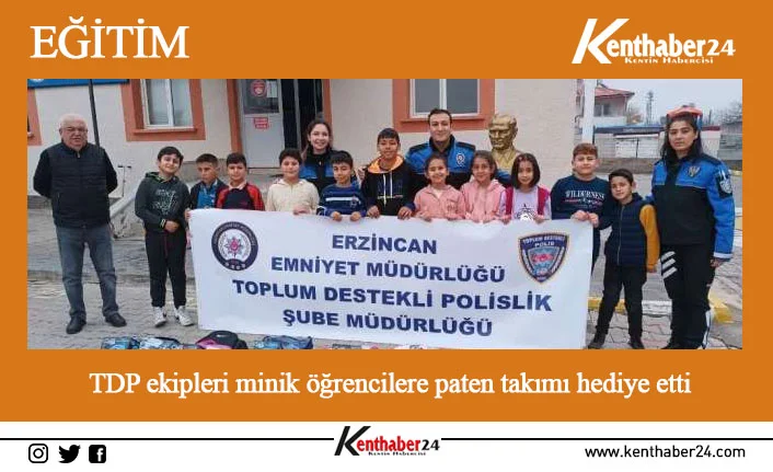 Toplum Destekli Polislik Şube Müdürlüğünce; "ÇOGEP Bir Yürek Bir Umut"