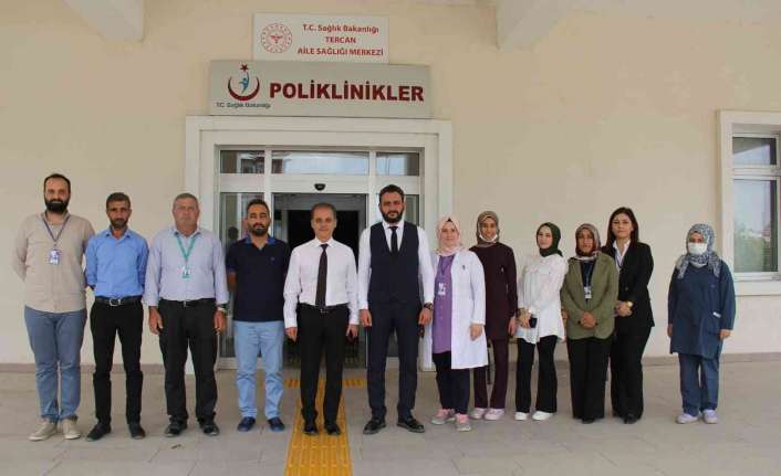 Erzincan İl Sağlık Müdürü Dr. Cihan Tekin, Tercan İlçe Devlet