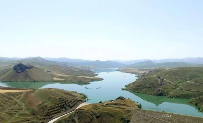 Erzincan’da Tuzla Çayı üzerinde,